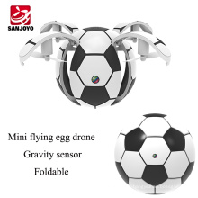 Original foldable flying egg mini selfie drone with gravity sensor headless mode altitude hold drone with 480P/720P wifi camera